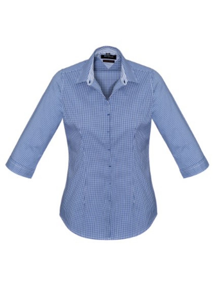 Picture of Biz Corporates Ladies Newport Shirt 3/4 Sleeve